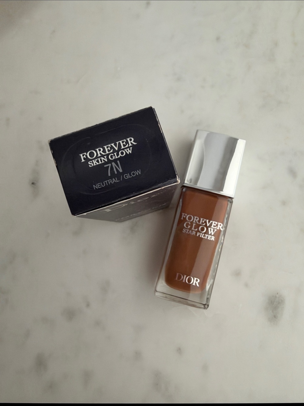 Dior Forever Glow Foundation 7N Neutral Glow — Brown Shade